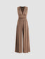 CHARITY – CHIC SLEEVELESS WIDE-LEG JUMPSUIT
