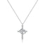 CLARISSE™ – Classic Cross & Crown Necklace