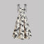 DAHLIANA | Elegant Summer Floral Tie-Shoulder Sundress
