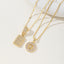 AISHA™ - Elegant 2-Pack Initial Letter Pendant Necklaces
