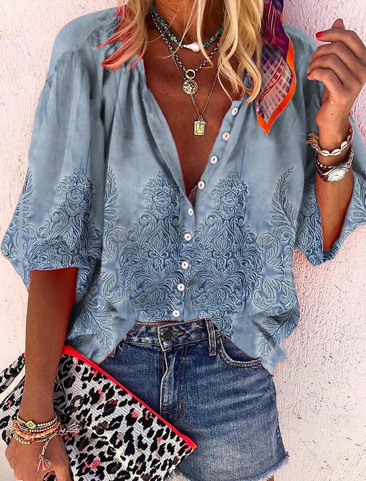 Wynne - Effortless Boho-Chic Top