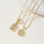 AISHA™ - Elegant 2-Pack Initial Letter Pendant Necklaces
