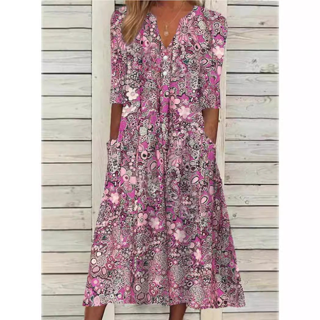 Naledi™ - Elegant Dress with Tummy Coverage
