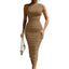 LIVY | Chic Bodycon Elegant Midi Dress