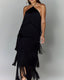 Edina - Dress with tassels