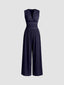 CHARITY – CHIC SLEEVELESS WIDE-LEG JUMPSUIT