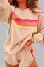 ELORA™ | Soft Striped Lounge Set