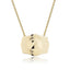 CINDY™ - Sleek Initial Letter Pendant Necklace