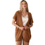 CASSAVA™ Relaxed Lightweight Open-Front Knit Cardigan