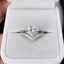 ALINE™ – Radiant Heart Silver Ring