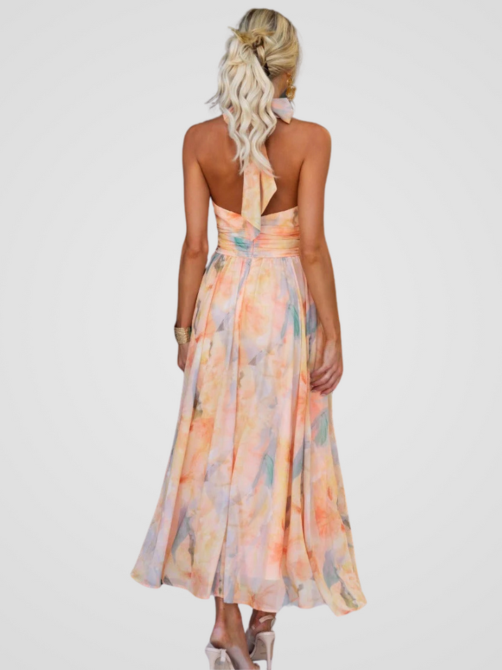 Veloura™ | Blossom Midi Dress
