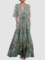 Olyvia™ | Elegant long floral dress
