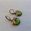 TAMARA™ - Spherical Dragonfly Earrings in Antique Gold