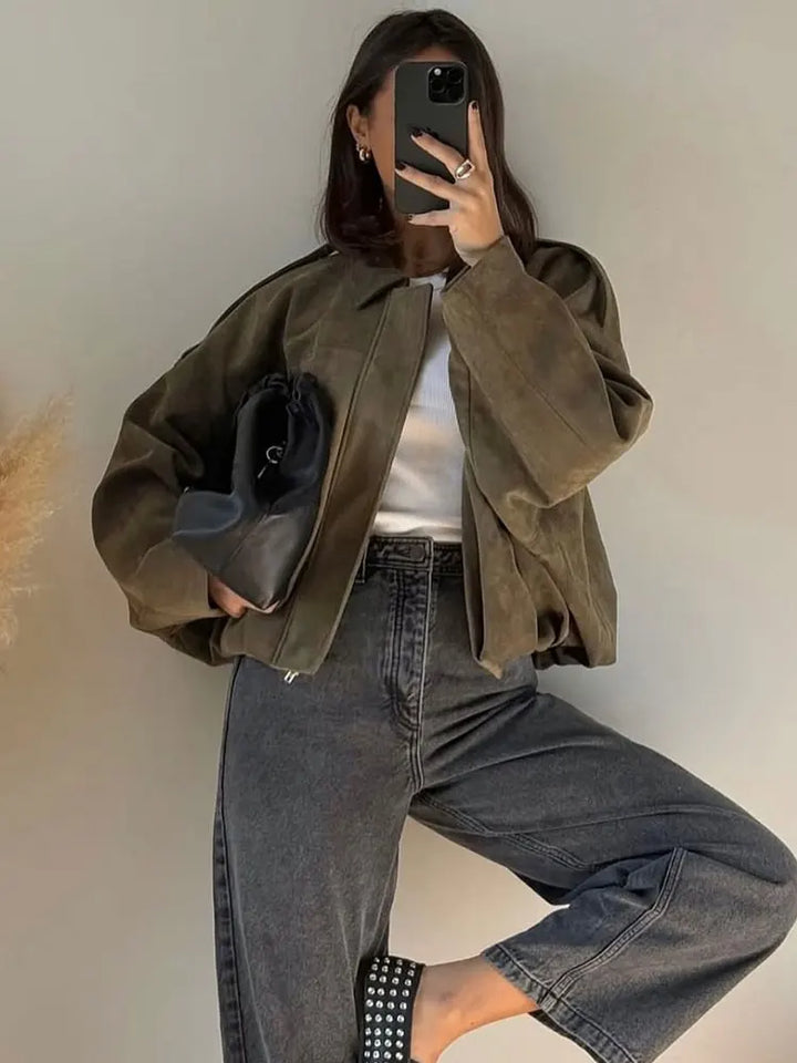 Romina™ | Casual Bomber Jacket