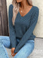 Aubrielle™ V-Neck Knit Sweater