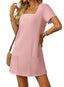 Olive™ | Chic Short Sleeve Dress