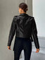 Kaia | Midnight Rebel Moto Jacket