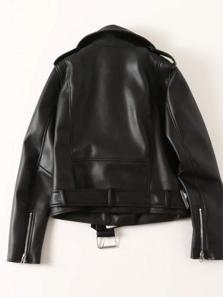 Kaia | Midnight Rebel Moto Jacket