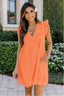 HEDY™ - ELEGANT V-NECK DRESS