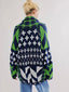 Vintage™ | Knitted V-Neck Cardigan