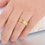 NOELLE™ – Modern Roman Numeral Ring