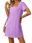 Olive™ | Chic Short Sleeve Dress