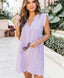 HEDY™ - ELEGANT V-NECK DRESS