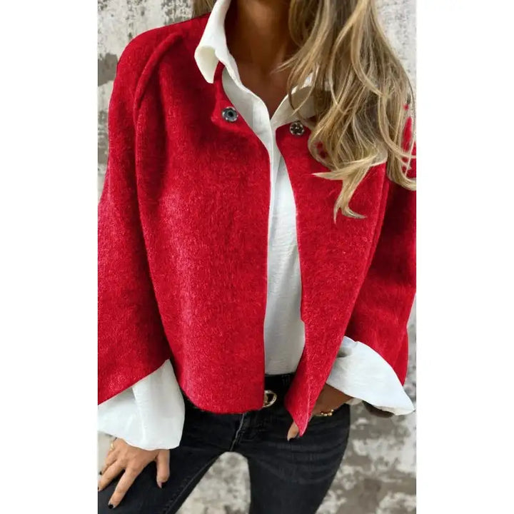 Tess™ | Premium Modern Wool Cardigan