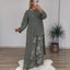 Botanique™ | Long Blouse & Floral Pants Set