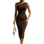Sienna | One-Shoulder Confidence Midi Dress