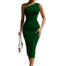 Sienna | One-Shoulder Confidence Midi Dress