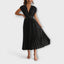 Maria | Elegant Pleated Midi Dress