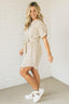 Theo Premium Striped Shirt Dress