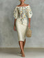Joelle™ | Off Shoulder Floral Dress