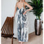 Women's Fashion Spaghetti Strap Printed Jumpsuit