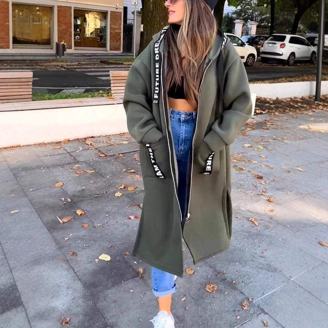 Women's Long Hooded Sweatshirts