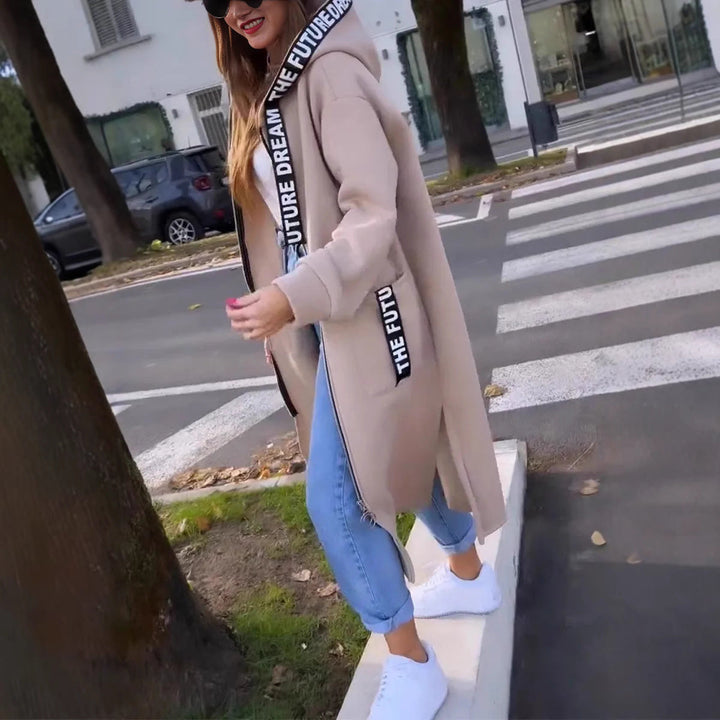 Women's Long Hooded Sweatshirts
