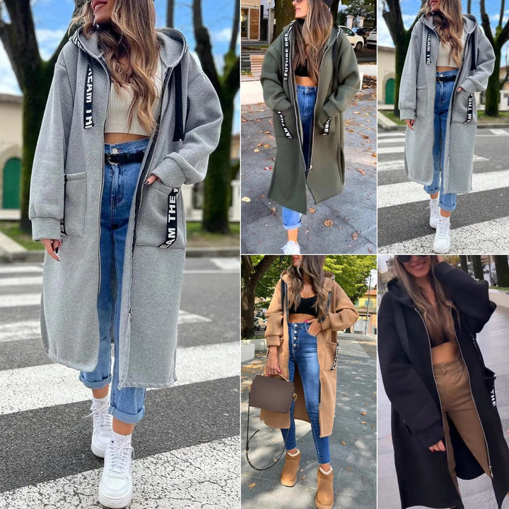 Women's Long Hooded Sweatshirts