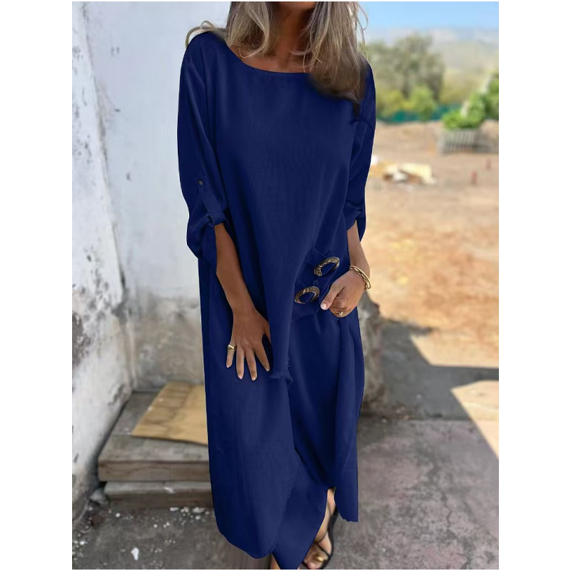 Women's Loose Fit Irregular Dress and Pants