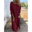 Women's Loose Fit Irregular Dress and Pants