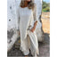 Women's Loose Fit Irregular Dress and Pants