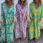 Women’s Maxi Dress with V-Print