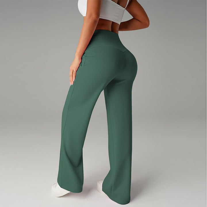 Women's Solid Color Loose Straight Leg Pants