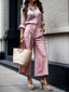 Linen™ | Capri Pants & Shirt Set