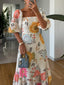 SAVINÉ™ | Elegant Square Neck Dress