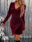 Brooke - Loose Fitting Velvet Dress