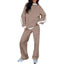 SANDI - Comfortable 2-Piece Lounge Set Sweatshirt & Straight Leg Pants