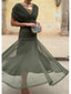 Women's Elegant Mesh Boutonniere Dress