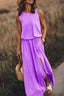 Giselle Loose Fit Slit Maxi Dress