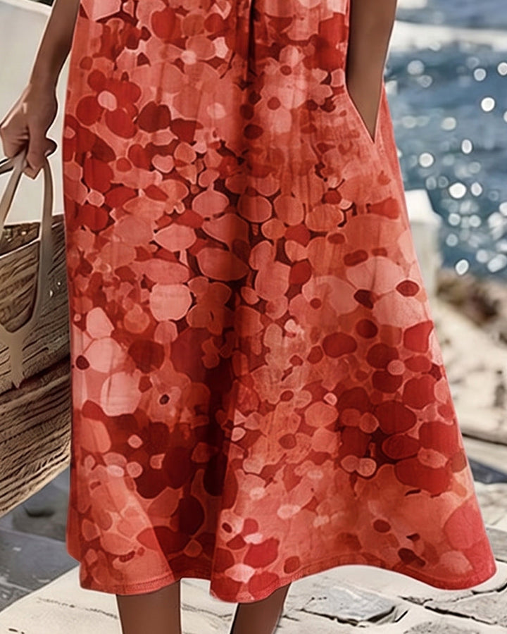 Loose Flower Dress